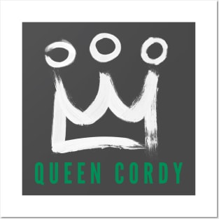 Queen Cordy Green Text Variant Posters and Art